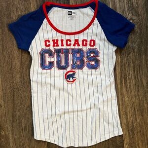 Chicago Cubs Sequin Jersey T-Shirt